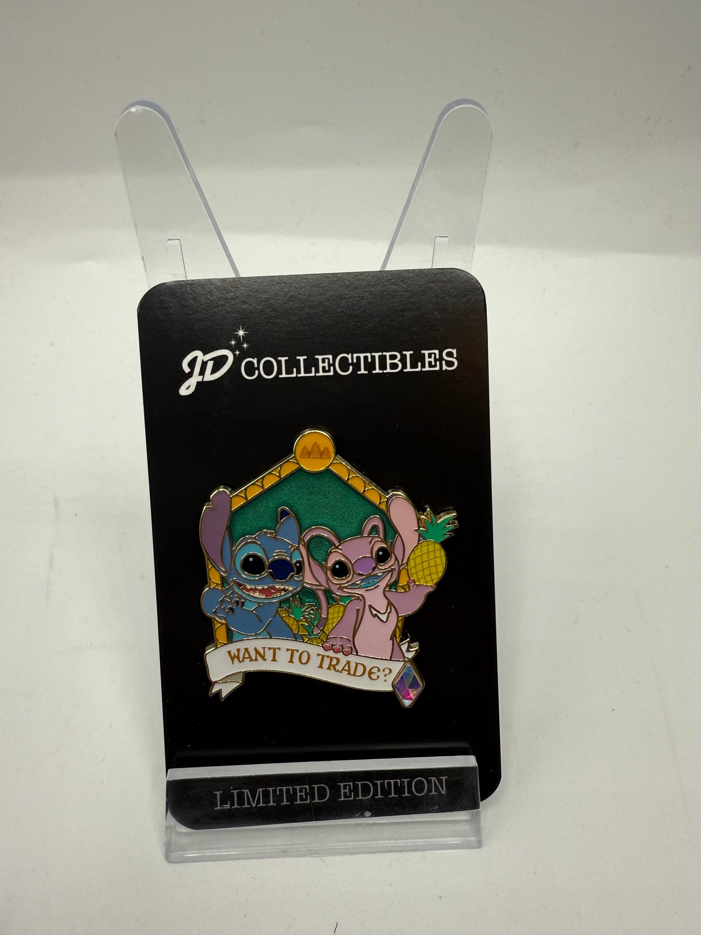 Stitch Angel Want to Trade WDW LE 420 Disney Pin
