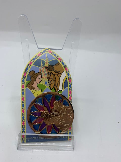 Beauty and the Beast Paris Le Fou Stained Glass LE 400 Disney Pin