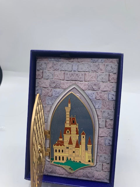 Belle Royal Window WDI LE 300 Disney Box Pin
