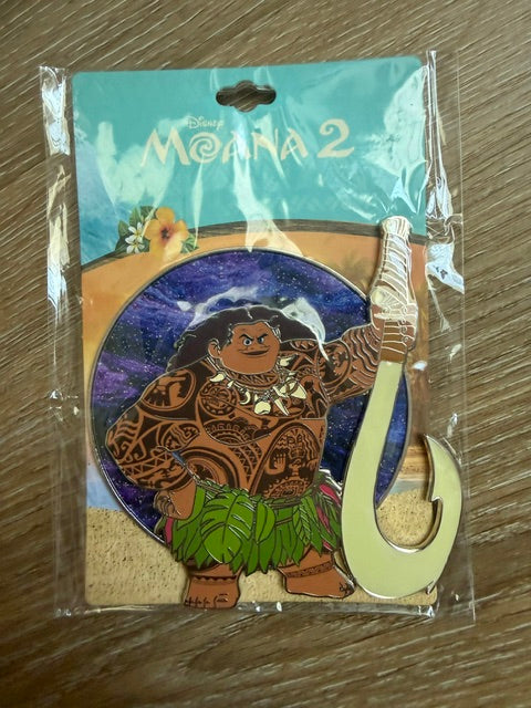 Moana Maui Go Pin Pro 2 Disney Pin