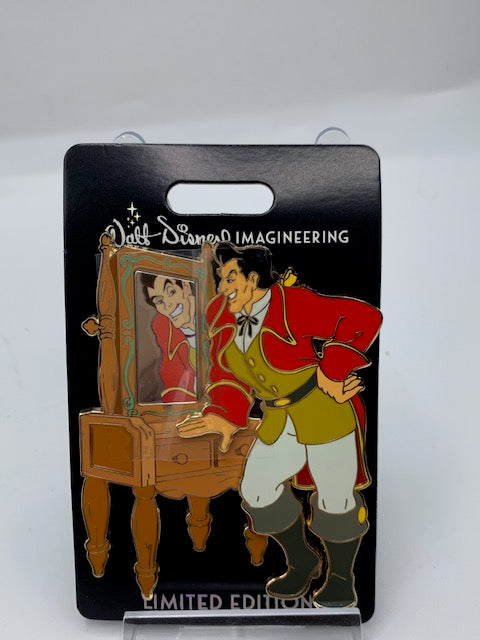 Gaston Vanity WDI LE 300 Disney Pin