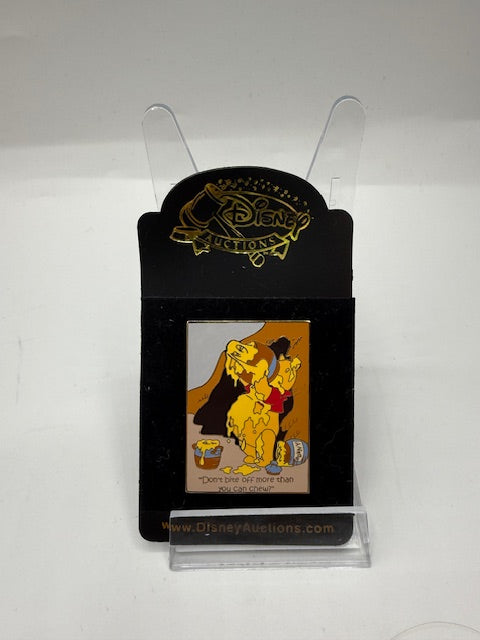Winnie the Pooh Auctions Quote Honey LE 500 Disney Pin