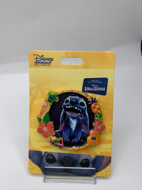 Stitch Live Action DSSH Hawaii Guitar LE 400 Disney Pin