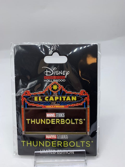 ThunderBolt Marquee DSSH LE 400 Disney Pin