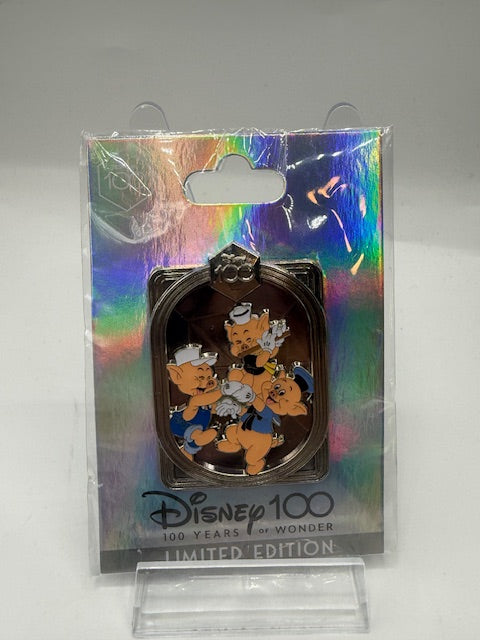 Three Pigs DEC LE 400 100 Year Disney Pin