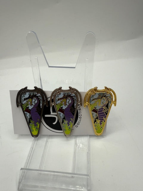 Maleficent Auctions LE 500 AP Set Black Silver Gold LE 4