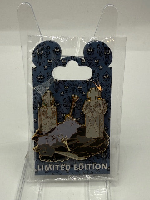 Haunted Mansion Grave Scene WDI LE 300 Disney Pin