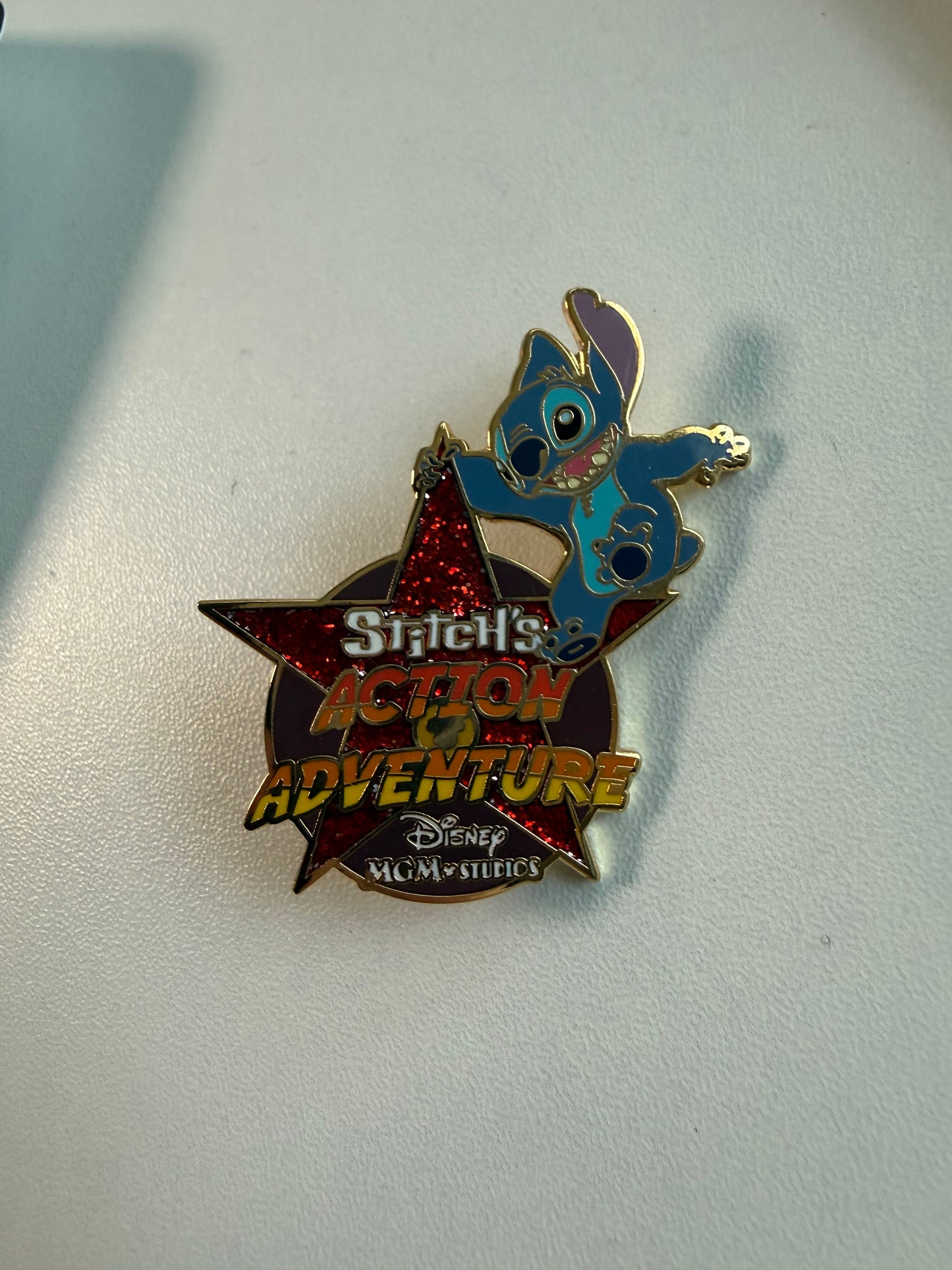 Stitch Action of Adventure LE Disney Pin