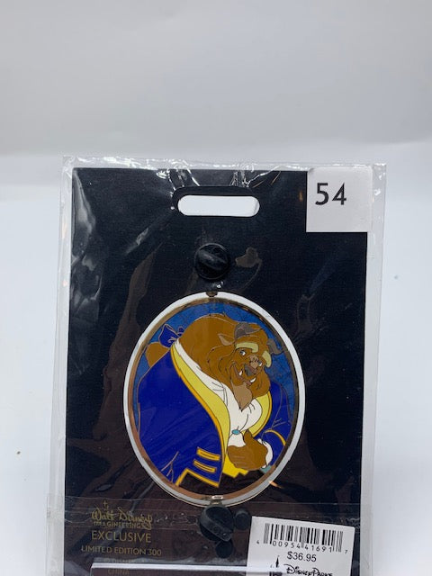 Beast Spinner WDI LE 300 Disney Pin Transformation
