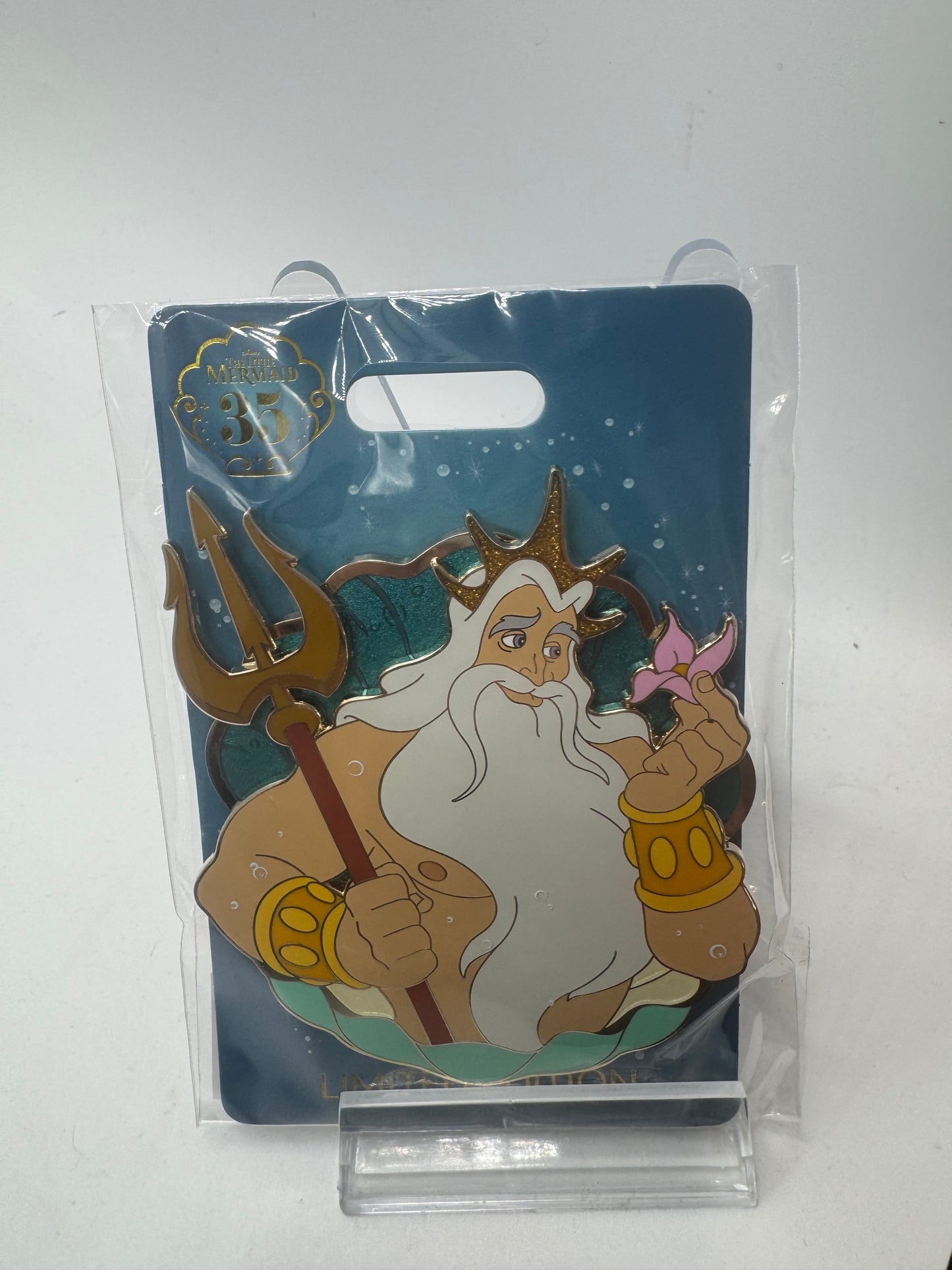 King Trition WDI LE 300 35th Anniversary LE 300 Disney Pins