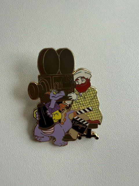 Figment Revel Conceal LR WDW Dream Maker Film Disney Pin