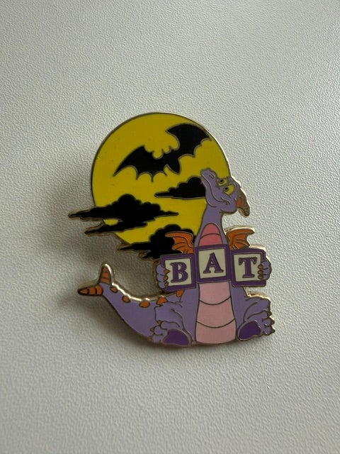 Figment Revel Conceal LR WDW Bat Disney Pin