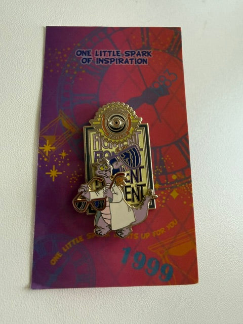 Figment Revel Conceal LR WDW Vision Disney Pin