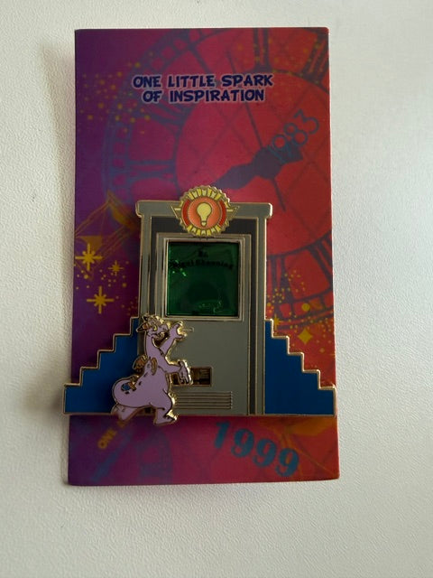 Figment Revel Conceal LR WDW Office Door Disney Pin