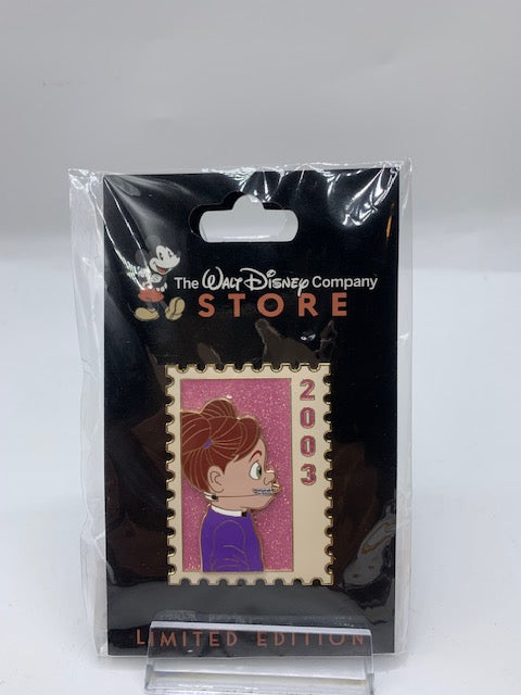 Darla Pixar Stamp DEC LE 250 Disney Pin