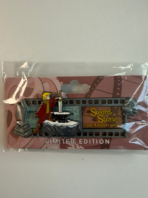 Sword Stone Film Strip WDI LE 250 Disney Pin