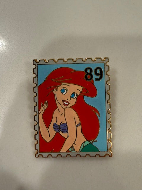 Ariel Shopping Stamp LE 300 Disney Pin