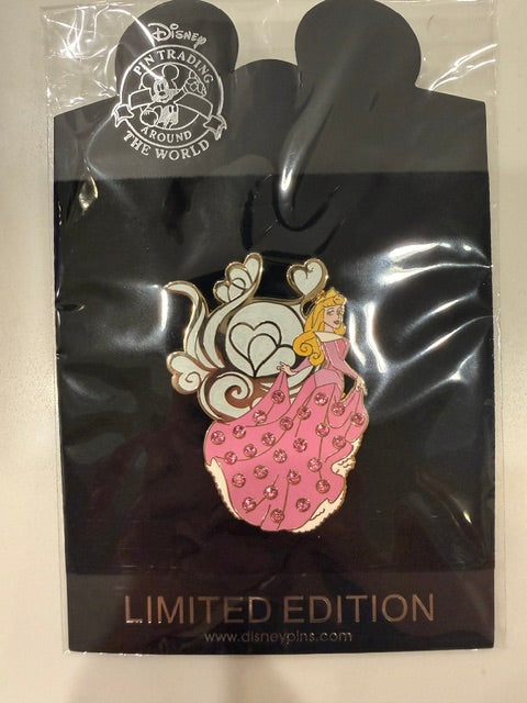 Aurora Shopping LE Pave Disney Pin