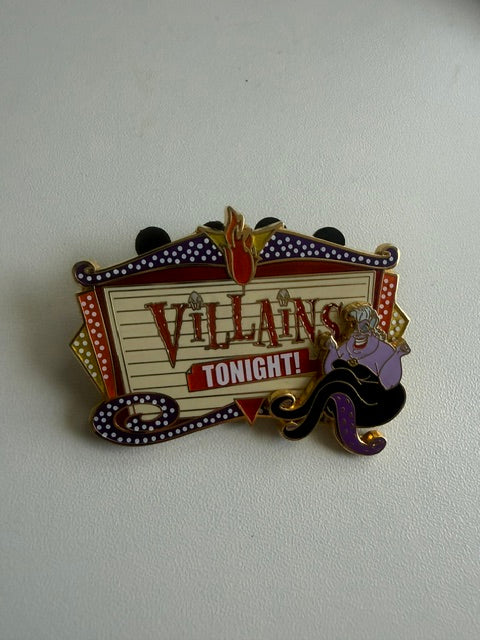 Villains Tonight WDI LE 300 Disney Pin