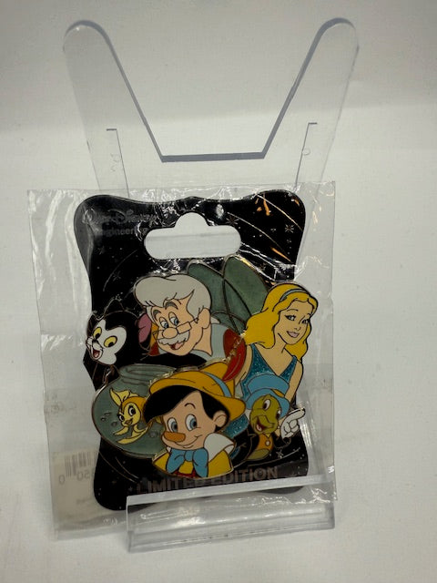 Pinocchio Cluster WDI LE 250 Disney Pin
