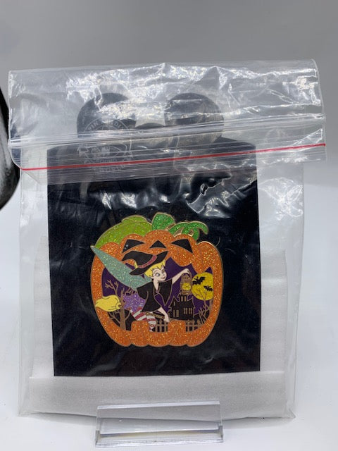 Tinker Bell Halloween Pumpkin Series Shopping LE 125 Disney Pin