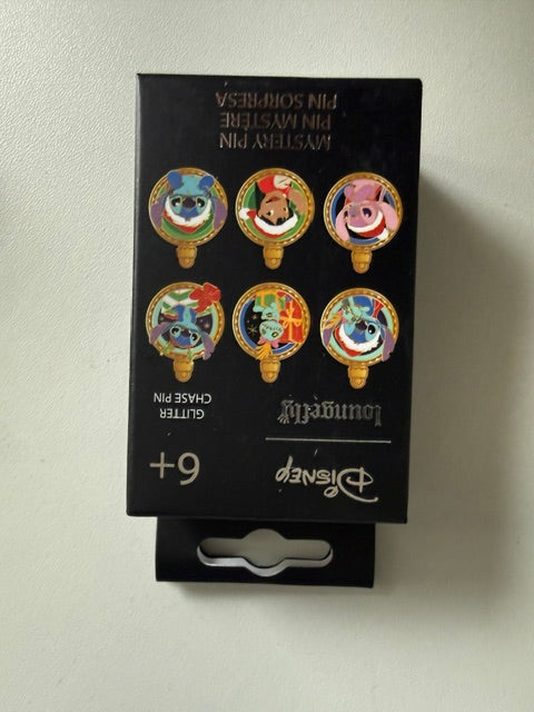 Stitch Christmas Loungefly Christmas Pin Box Sealed