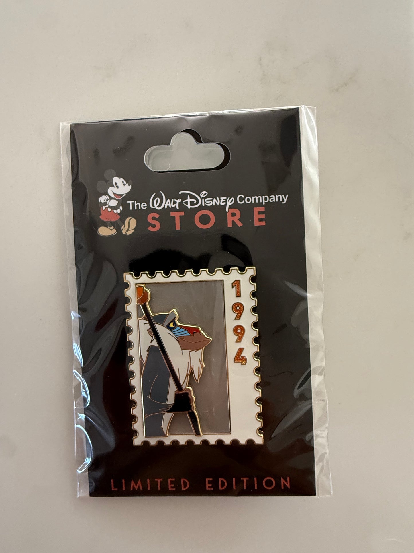 Rafaki Animal Stamp DEC LE 250 Disney Pin