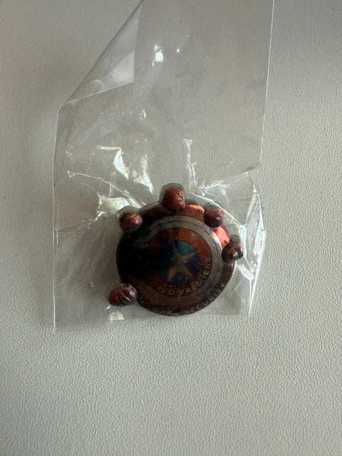 Captain America Disney Global Security Disney Pin
