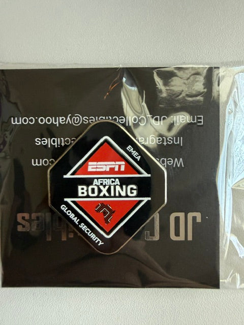 Africa Boxing Disney Global Security Disney Pin
