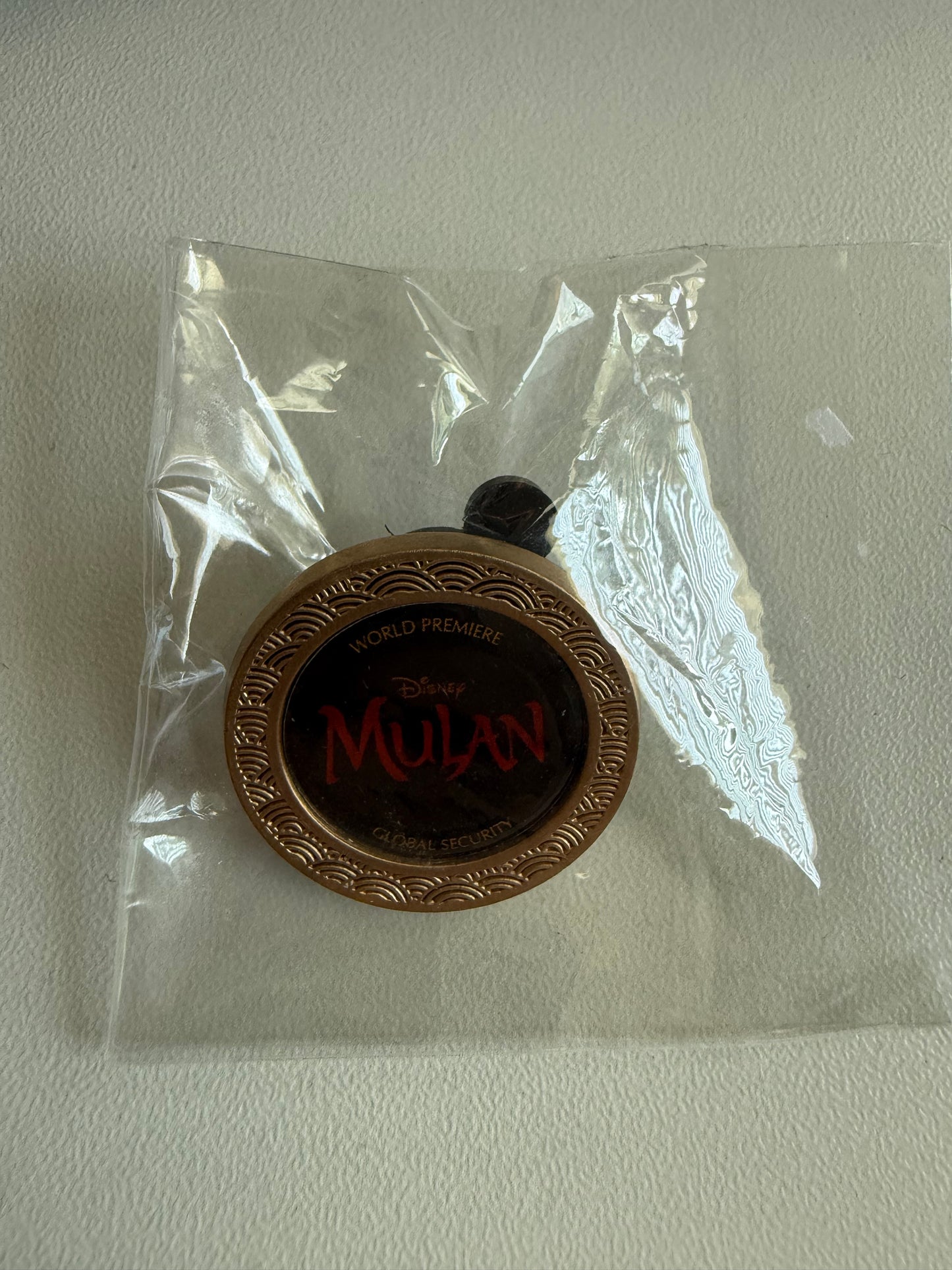 Mulan Disney Global Security Disney Pin