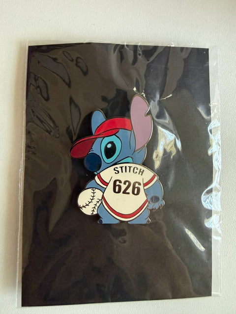 Stitch Auctions Baseball LE 1000 Disney Pin