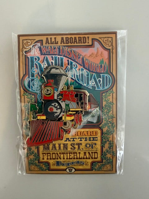 Railroad WDI Poster LE 300 Disney Pin