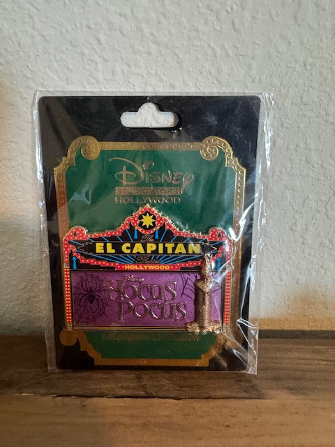 Hocus Pocus Candle Marquee DSSH LE 400 Disney Pin