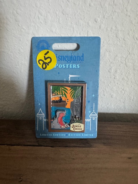 Jungle Cruise Disneyland Poster DLR LE 200 Disney Pin