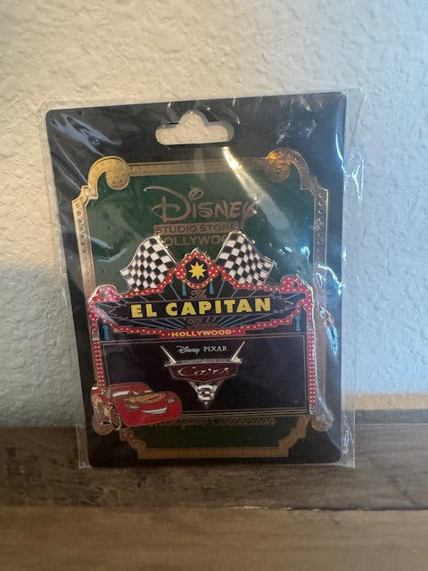 Cars 3 Marquee DSSH LE 300 Disney Pin