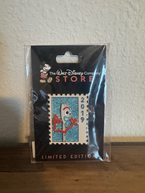 Forky DEC Pixar Stamp LE 250 Disney Pin