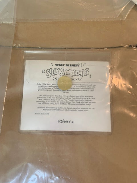 Silly Symphonies LE 500 75th Frame Set