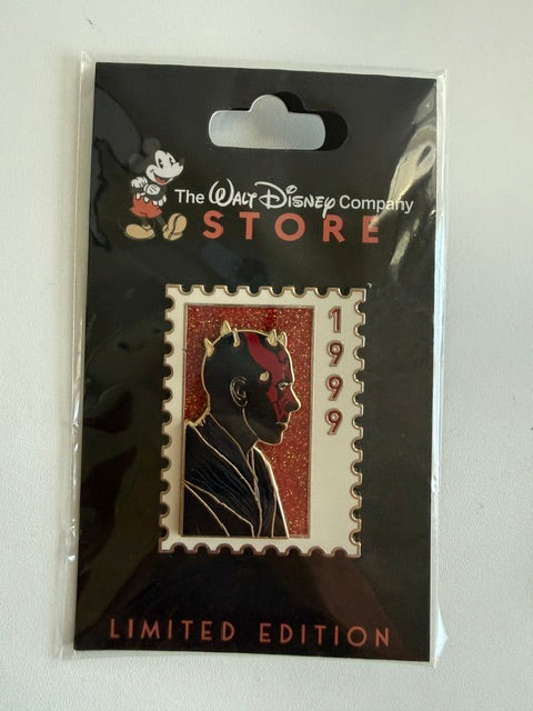 Darth Maul Stamp DEC LE 250 Disney Pin