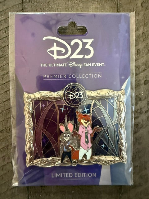 Zootopia D23 Premiere LE 1000 Disney Pin