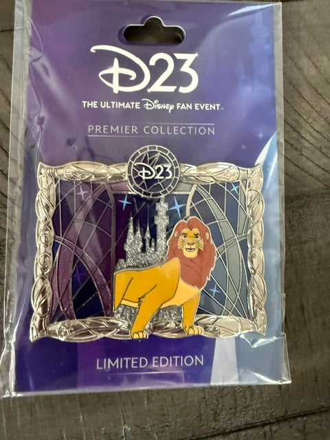 Lion King D23 Premiere LE 1000 Disney Pin