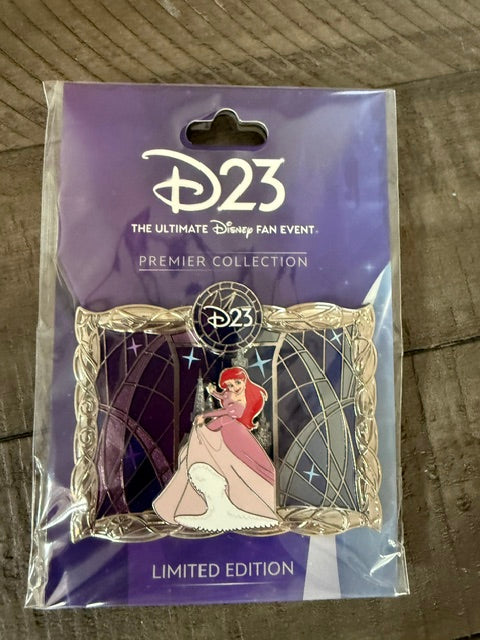 Ariel D23 Premiere LE 1000 Disney Pin
