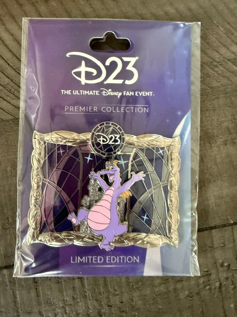 Figment D23 Premiere LE 1000 Disney Pin
