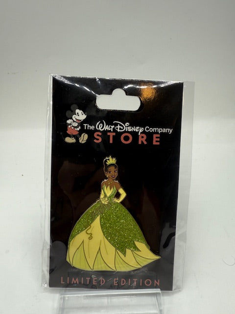 Tiana Green Sparkle Dress DEC LE 250 Disney Pin