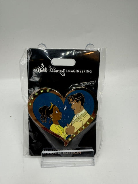 Princess and the Frog WDI Couple Heart LE 300 Disney Pin
