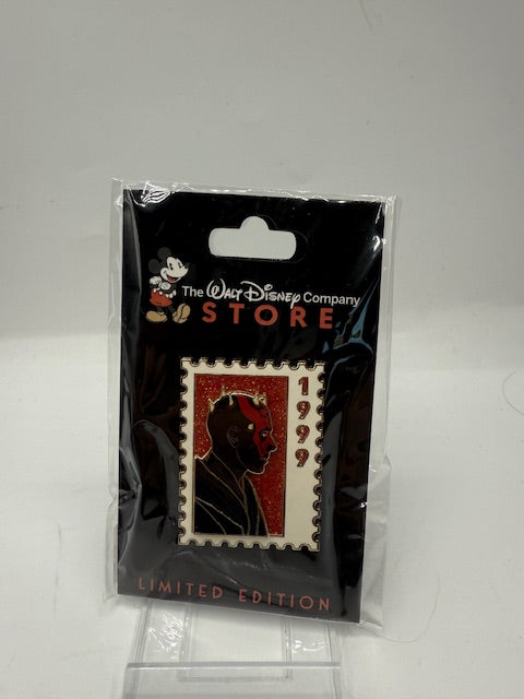 Starwars DEC Stamp Darth Maul LE 250 Disney Pin