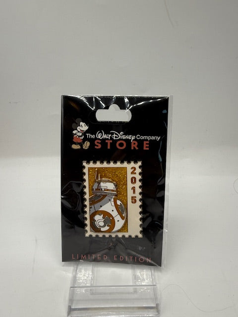 Starwars DEC Stamp BB-8 LE 250 Disney Pin
