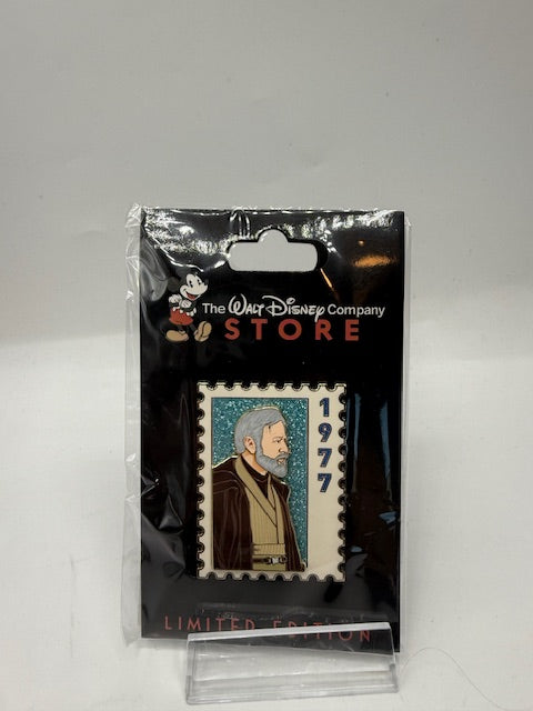 Starwars DEC Stamp Obi-wan kenobi LE 250 Disney Pin