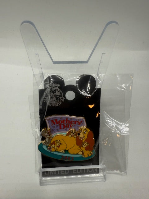 Lady and the Tramp Mothers Day 2003 Disney Pin