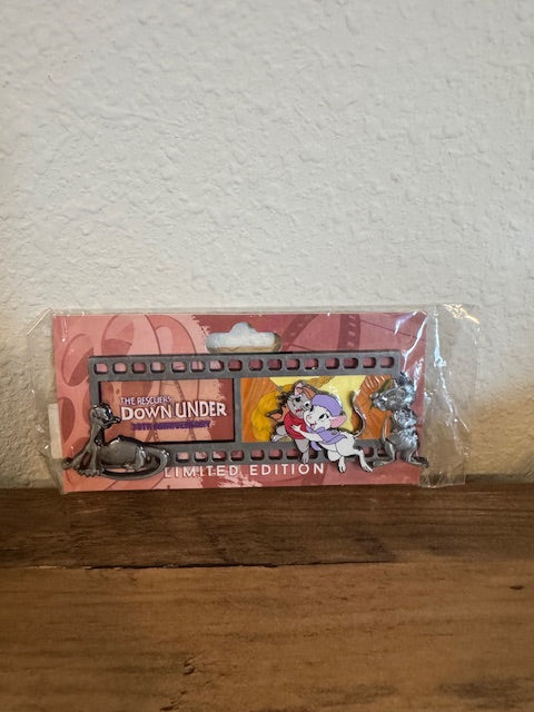 Rescuers Down Under Filmstrip WDI LE 250 Disney Pin