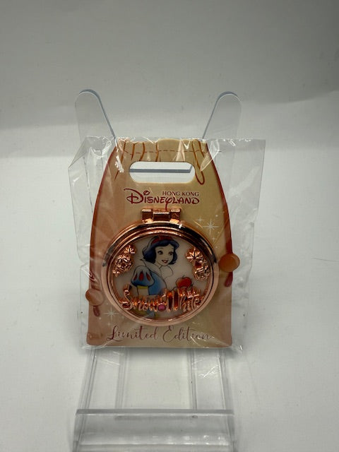 Snow White Hinged Mirror Hong Kong LE 500 Disney Pin